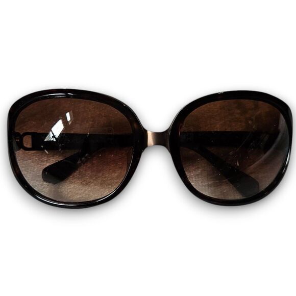 Dolce & Gabbana DG4187 PD Brown Oversized Gradient Sunglasses w/ Case, VGUC - Picture 2 of 13